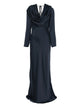 Rotate Birgerchristensen Maxi Drapy Dress