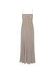 Rotate Birgerchristensen Long Chiffon Dress With Shoulder Straps