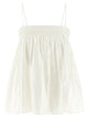 Rotate Birger Christensen Striped Viscose Top