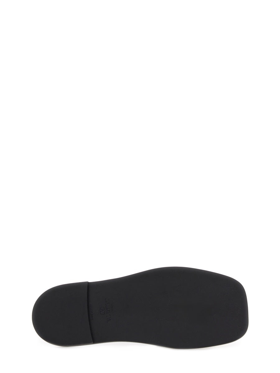 Valentino Garavani Viva Superstar Slide Sandal In Nappa Leather