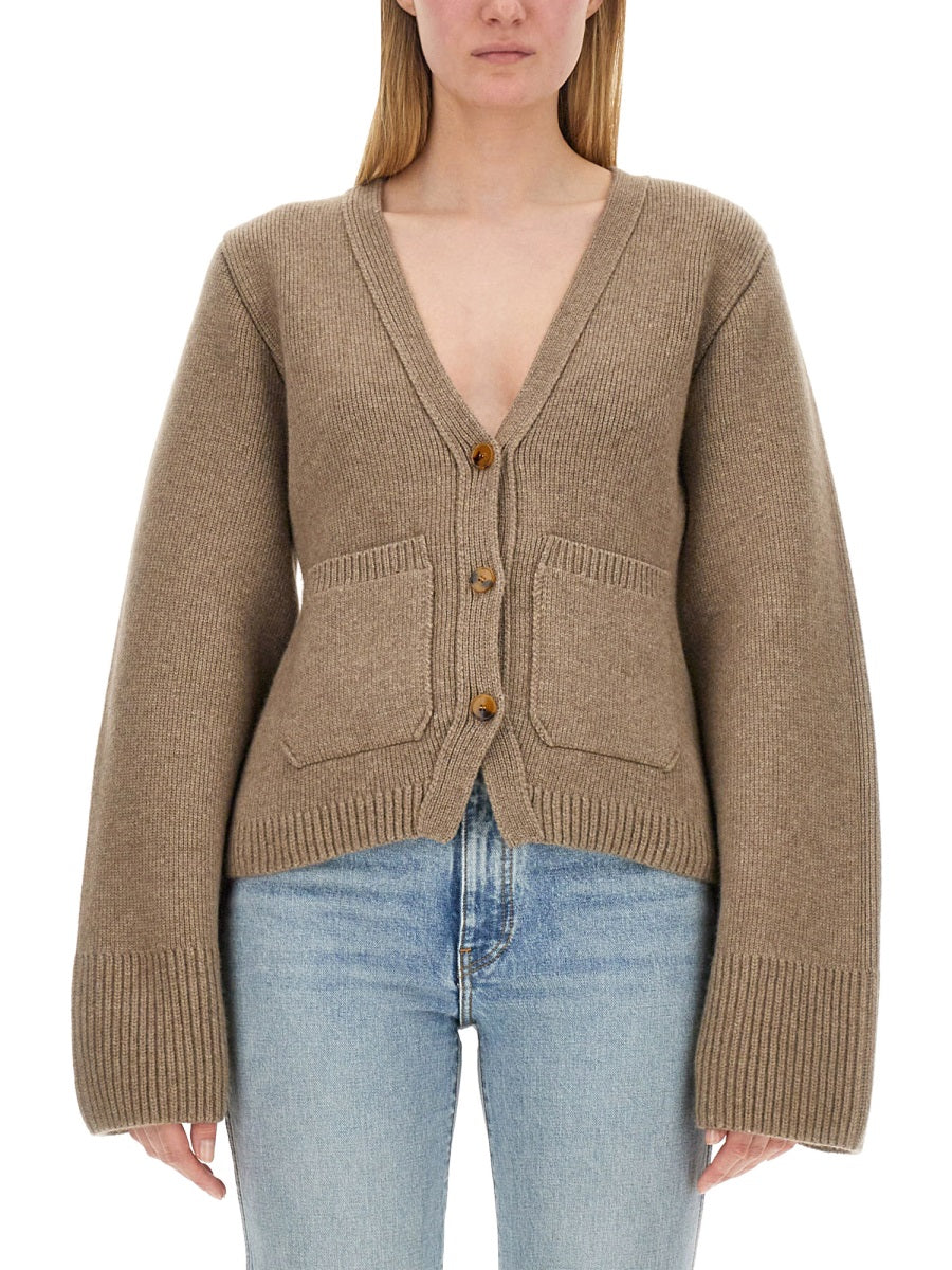 Khaite Cardigan "Scarlet"