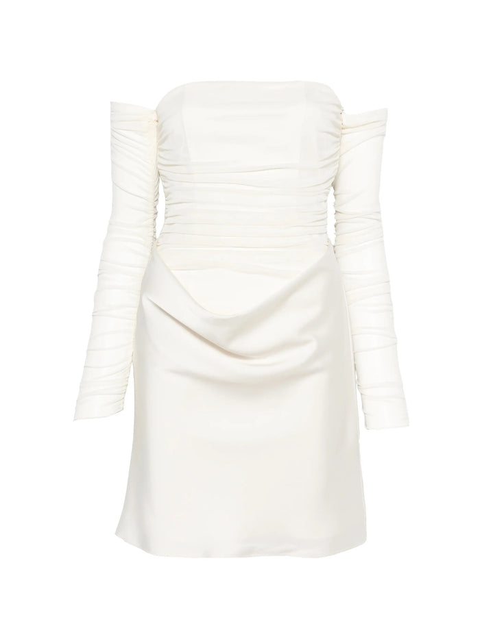 Rotate Birgerchristensen Ruched Mini Dress
