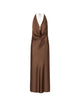 Rotate Birgerchristensen Chiffon Dress With Halter Neckline