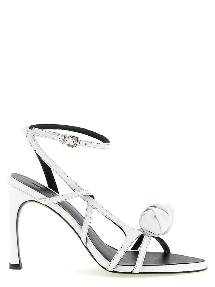 Rotate Birger Christensen 'Leather Knot' Sandals
