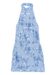 Rotate Birgerchristensen Floral Halterneck Mini Dress