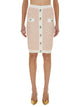 Balmain Tweed Midi Skirt
