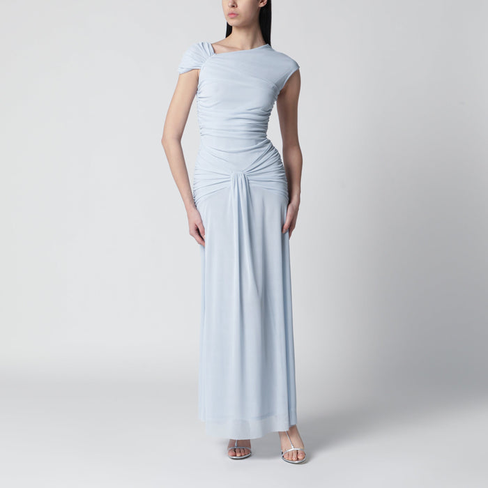 Rotate Birgerchristensen Asymmetric Oneshoulder Maxi Dress In Plein Air