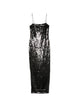 Rotate Birgerchristensen Sequins Maxi Slip Dress