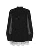 Rotate Birgerchristensen Minidress Ls Lace Detail