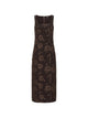 Rotate Birgerchristensen Sleeveless Jacquard Dress