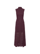 Rotate Birgerchristensen Lace Maxi Flared Dress
