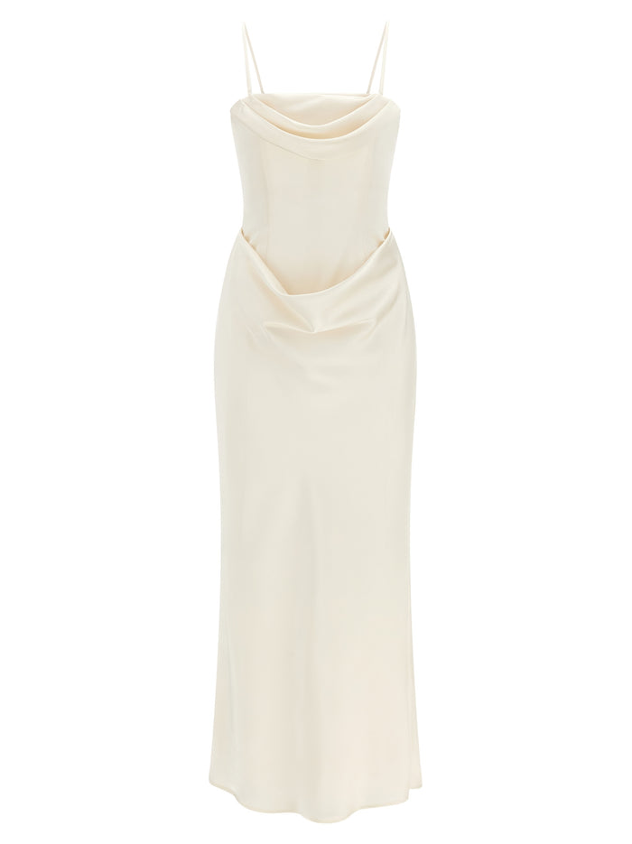 Rotate Birger Christensen 'Corsage Long' Dress