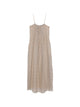Alysi Dotted Ramie Spaghetti Straps