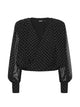 Rotate Birgerchristensen Long-Sleeved Ruffled Blouse