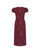 Rotate Birgerchristensen Puffy Jacquard Midi Dress