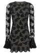 Rotate Birger Christensen 'Flower Mesh' Dress