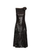 Rotate Birgerchristensen Sequins Midi Flared Dress