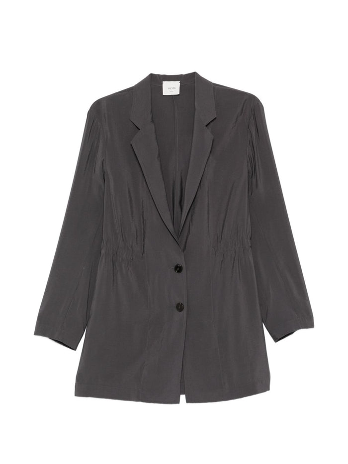 Alysi Single-Breasted Blazer Jacket