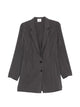 Alysi Single-Breasted Blazer Jacket