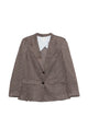 Alysi Single-Breasted Blazer Jacket