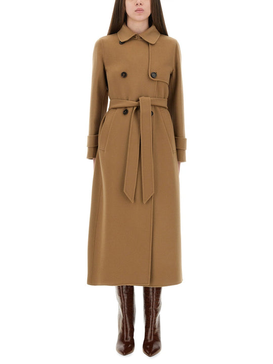 S Max Mara Double-Breasted Coat "Sem"