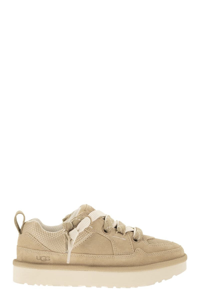 Ugg Jasmine Leather Textile Sneakers
