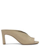 Del Carlo Beige Calf Leather Leather Heeled Shoes