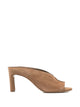 Del Carlo "Metis" Open Toe High Heel Mule