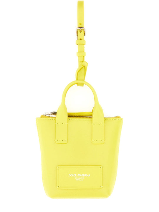 Dolce & Gabbana Leather "Minibag" Charm