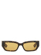 Bottega Veneta Rectangular Sunglasses "Dash"