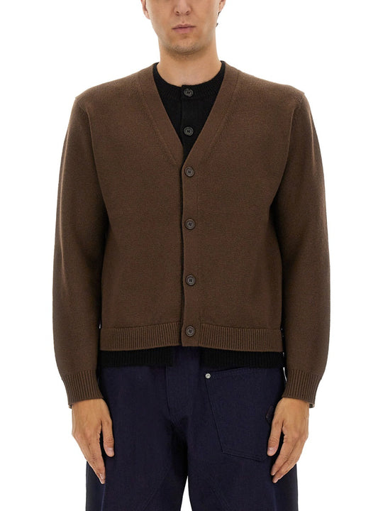 Jw Anderson Contrasting Layered Cardigan