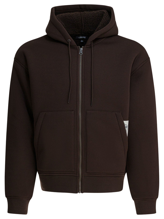 Stussy Bonded Sherpa Lined Hood Man Jacket