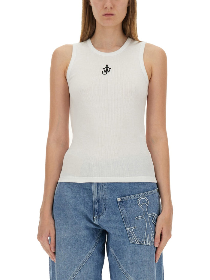 Jw Anderson "Anchor Jwa" Logo Tank Top