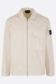 Stone Island Zippered Jacket With Raw Pocket