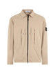 Stone Island Overshirt With Chest Pockets Light Brown