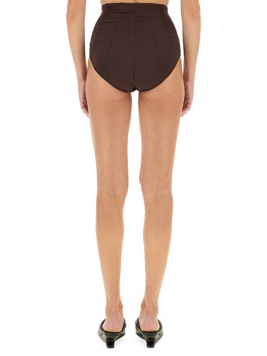 Rick Owens Lilies High Waisted Shorts