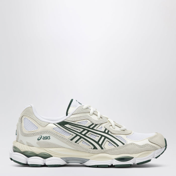 Asics Gelnyc Ivory/Forest Night Trainers
