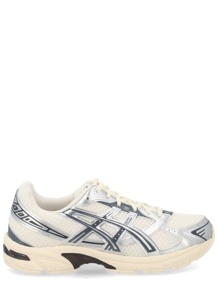 Asics Beige Synthetic Leather Sneakers