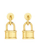 Patou Extra Small Earrings With Padlock