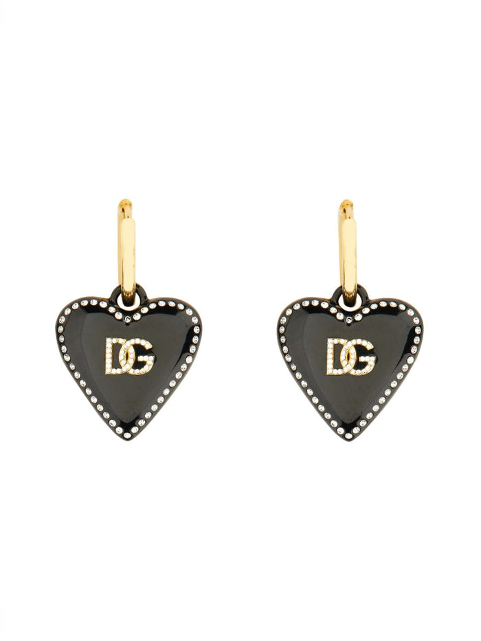Dolce & Gabbana Logo Earrings