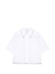 Max Mara Sportmax Cotton Cropped Shirt