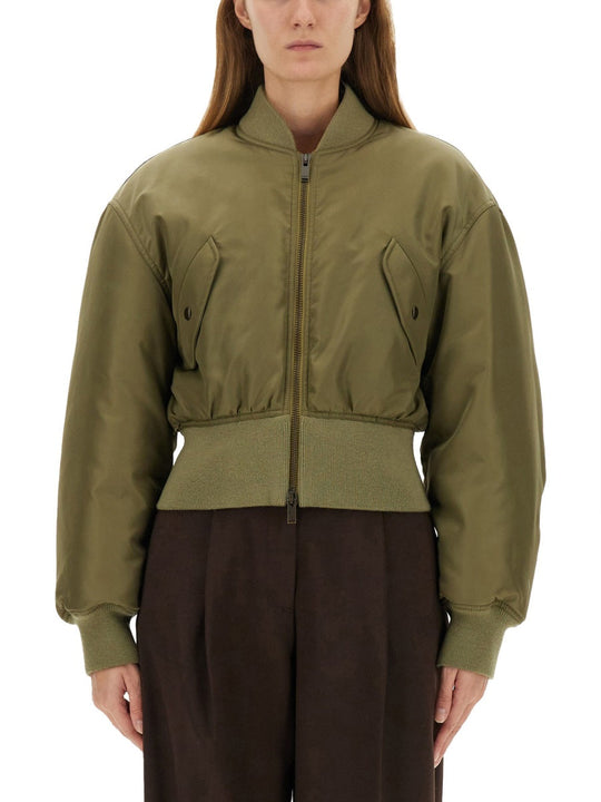 Saint Laurent Nylon Bomber Jacket