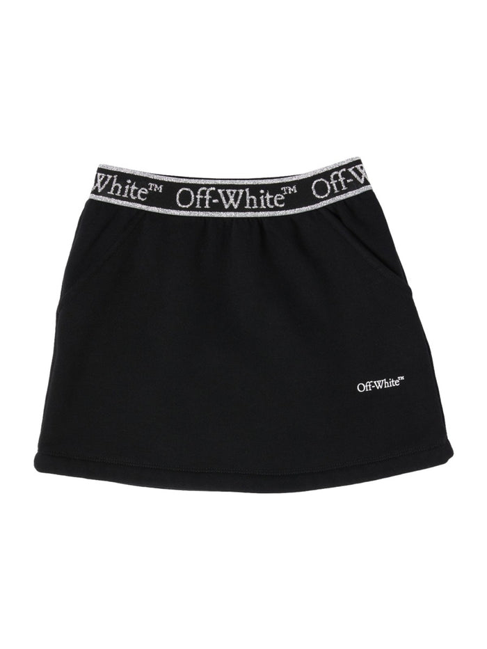 Off-White "Bookish" Logo Skirt