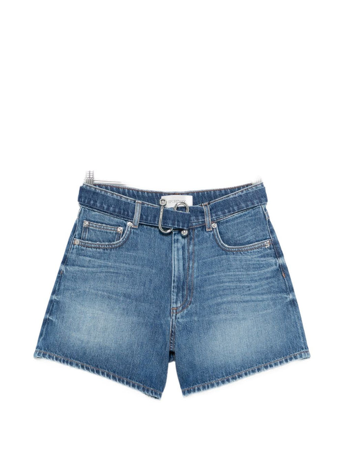 Max Mara Sportmax Denim Cotton Shorts