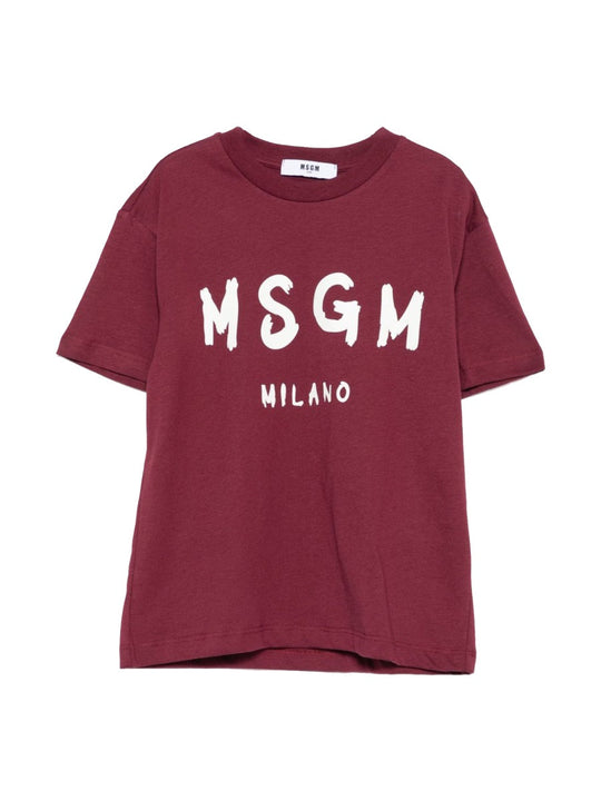 Msgm T-Shirt With Logo