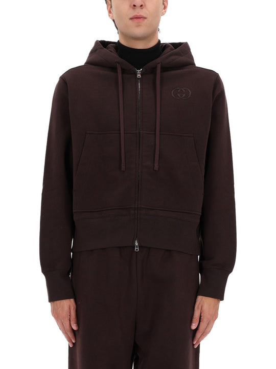 Gucci Sweatshirt With Logo Embroidery