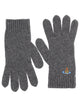 Vivienne Westwood Gloves With Orb Embroidery