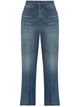 Victoria Beckham Vintage Denim Cropped Jean Pants