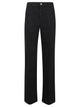Victoria Beckham Alina Stretch Jeans In Washed Black