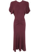 Victoria Beckham "Bela" Midi Dress